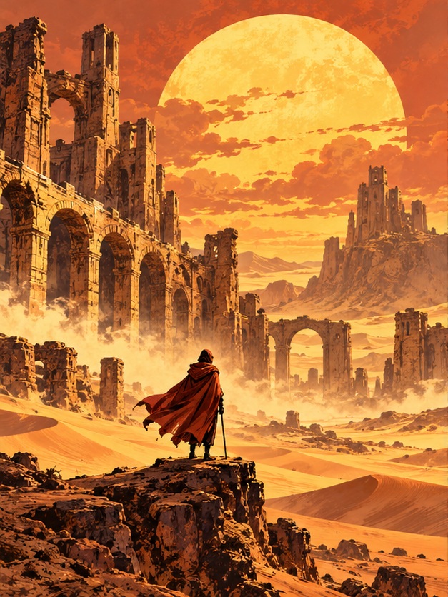 Original illustrated panel